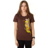 Футболка DAKINE HAIRDO S/S GIRLS BROWN Размер M 8501-115-28 (2000000340029)