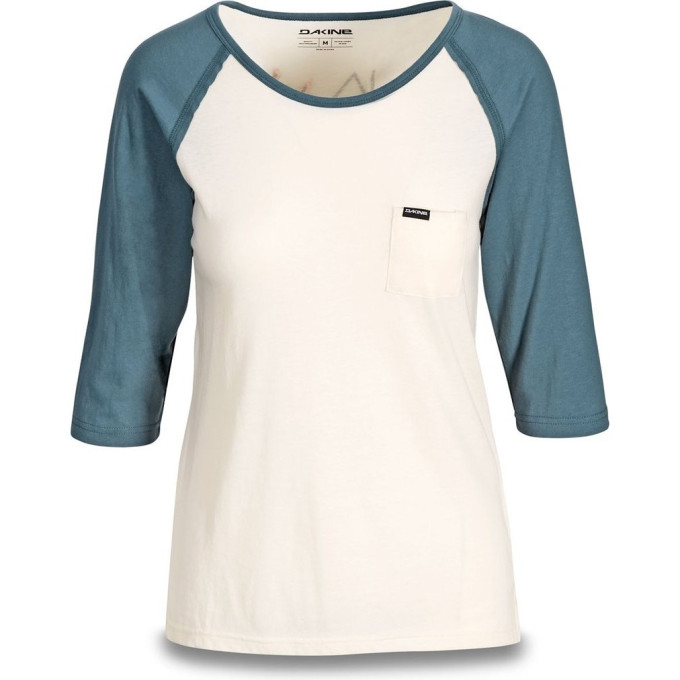 Футболка женская DAKINE RIKKI 3/4 BASEBALL TEE STARGAZER Размер XS 10001628 (0610934261196)