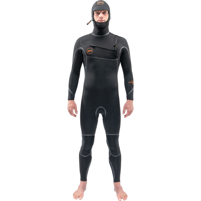Гидрокостюм DAKINE MENS CYCLONE CHEST ZIP HOODED 6/4 Blk, размер XL DK22M64HCZ (0604565453693)