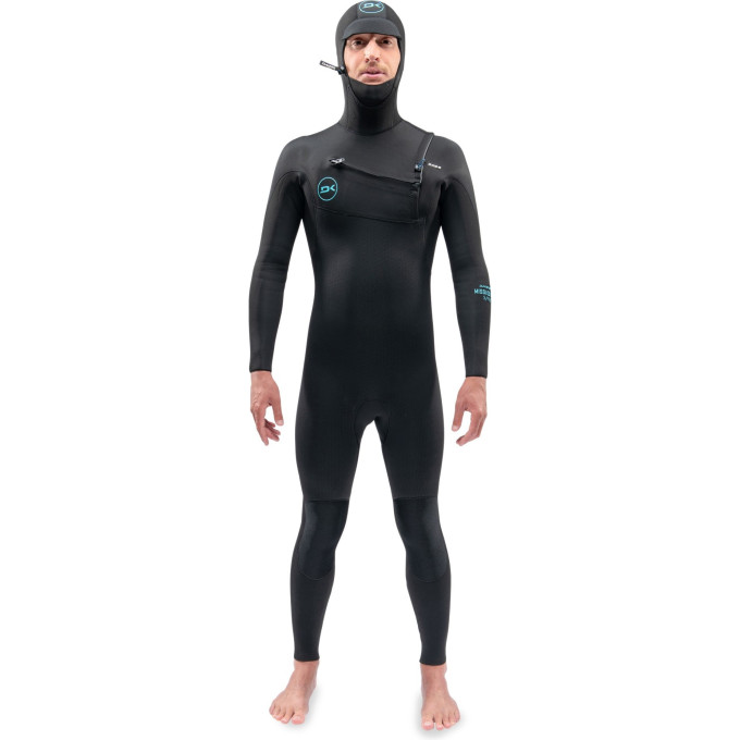 Гидрокостюм DAKINE MEN'S MISSION CHEST ZIP HOODED 4/3mm Black Размер XL DK21M43HMZ (0604565433480)