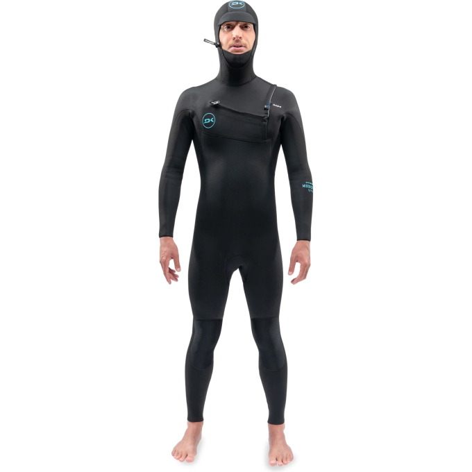 Гидрокостюм DAKINE MEN'S MISSION CHEST ZIP HOODED 5/4/3mm Black, размер MT DK22M543HMZ (0604565592385)