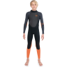 Гидрокостюм детский DAKINE KID'S QUANTUM BACK ZIP FULL SUIT 3/2mm F/L Black/Orange, размер 11 DK22K22QBZFL (0604565597984)