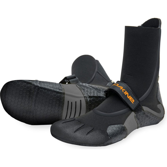 Гидротапки DAKINE UNISEX CYCLONE ROUND TOE BOOT 7/5MM BLACK Размер 8 DK21U7RTB (0604565437891)