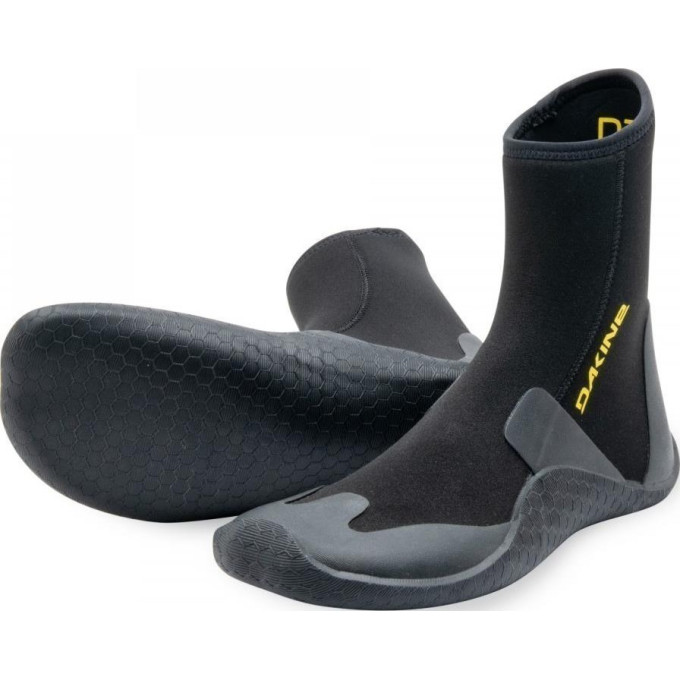 Гидротапки DAKINE UNISEX RT BOOT 5MM BLACK Размер 11 DK22U5RB (0604565452993)