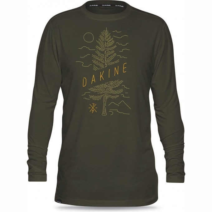 Термобелье (термофутболка) DAKINE GRANT CREW JUNGLE Размер S 8580306 (0610934983746)