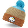 Шапка DAKINE EZRA BEANIE RED EARTH/STONE/AI AQUA 10003605 (0194626411637)